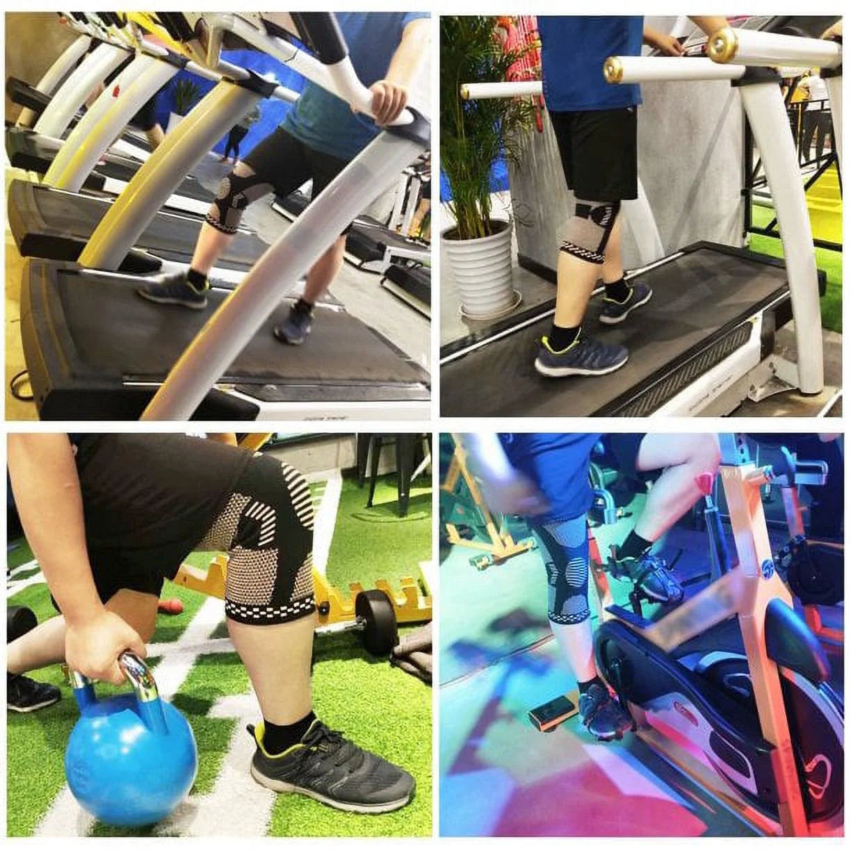 Copper Knee Brace Support for Men&Women Arthritis Knee Compression Sleeve for Pain Relief-L